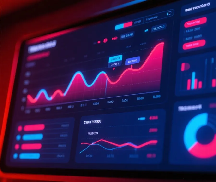 极速赛车走势图可视化示意